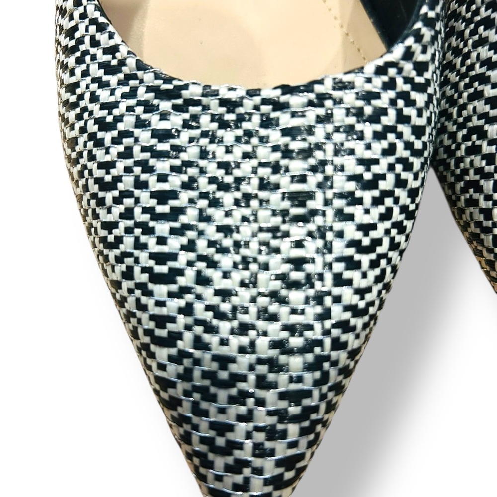 Alfani Step ’N Flex Jeules Black White Tweed Pointed Toe Heels Size 10M – NEW - Picture 9 of 14